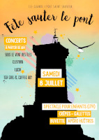 Affiche fête sauter le pont 2023